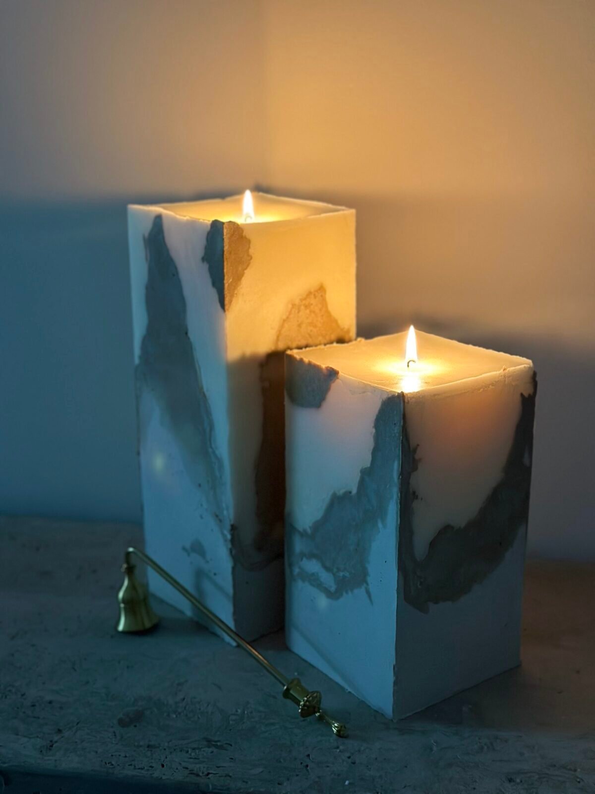 נר בטון – עיצוב ייחודי